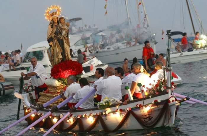 La Virgen del Carmen a Malaga e gli altri eventi di luglio in Andalusia