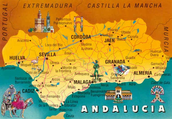 itinerario Andalusia