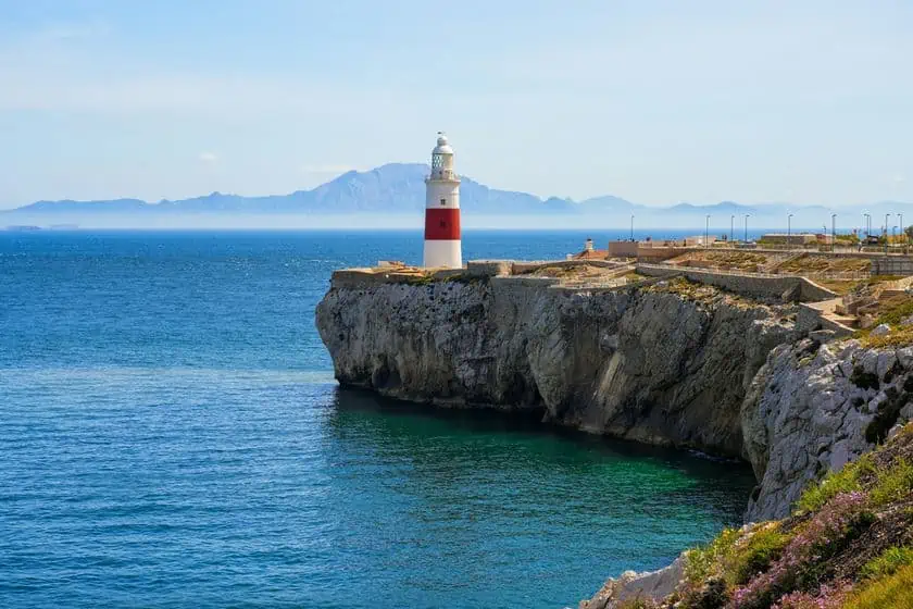 Gibilterra Punta Europa faro