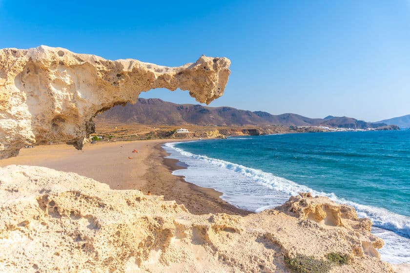 Almeria Cabo de Gata - Playa los Escullos