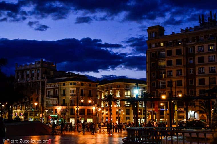 vita notturna malaga