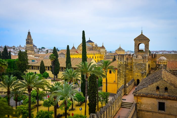 vista sulla Caballerizas Reales