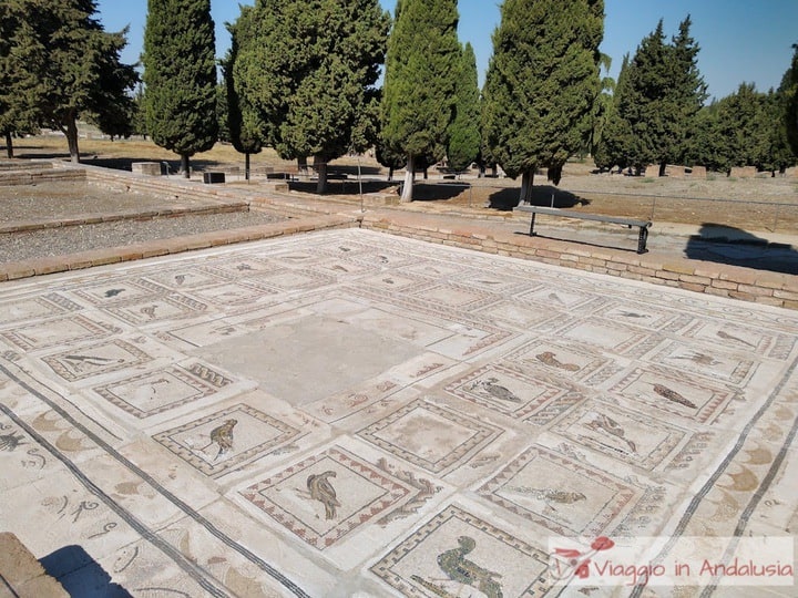 Roman ruins of Italica in Seville Spain