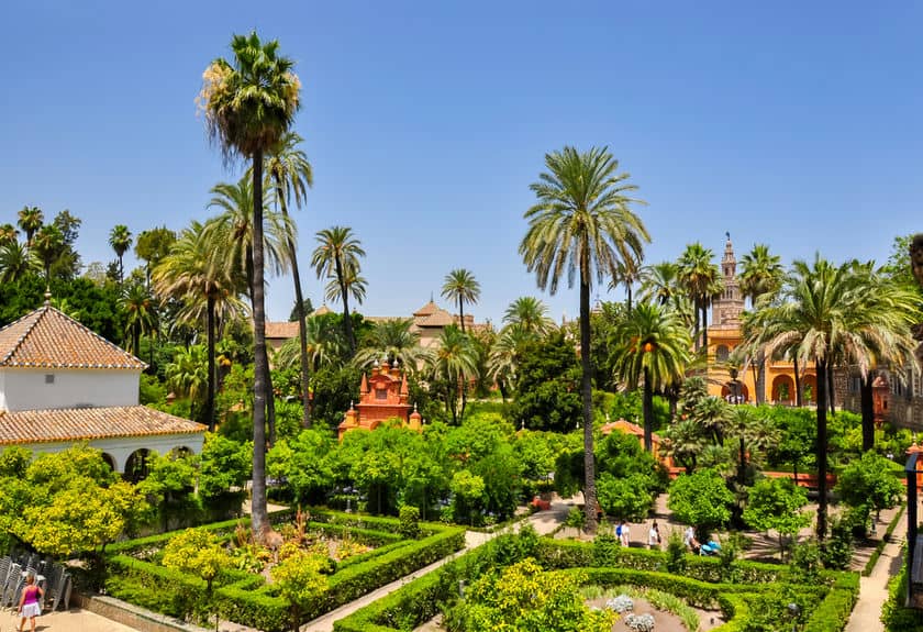 Best gardens in Seville