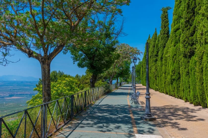 Baeza historic streets
