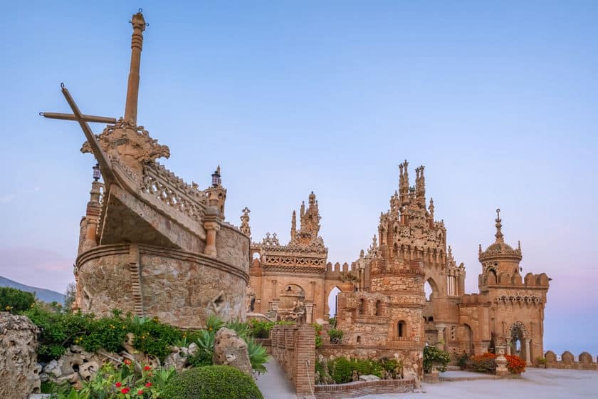Castillo Monumento Colomares Benalmadena