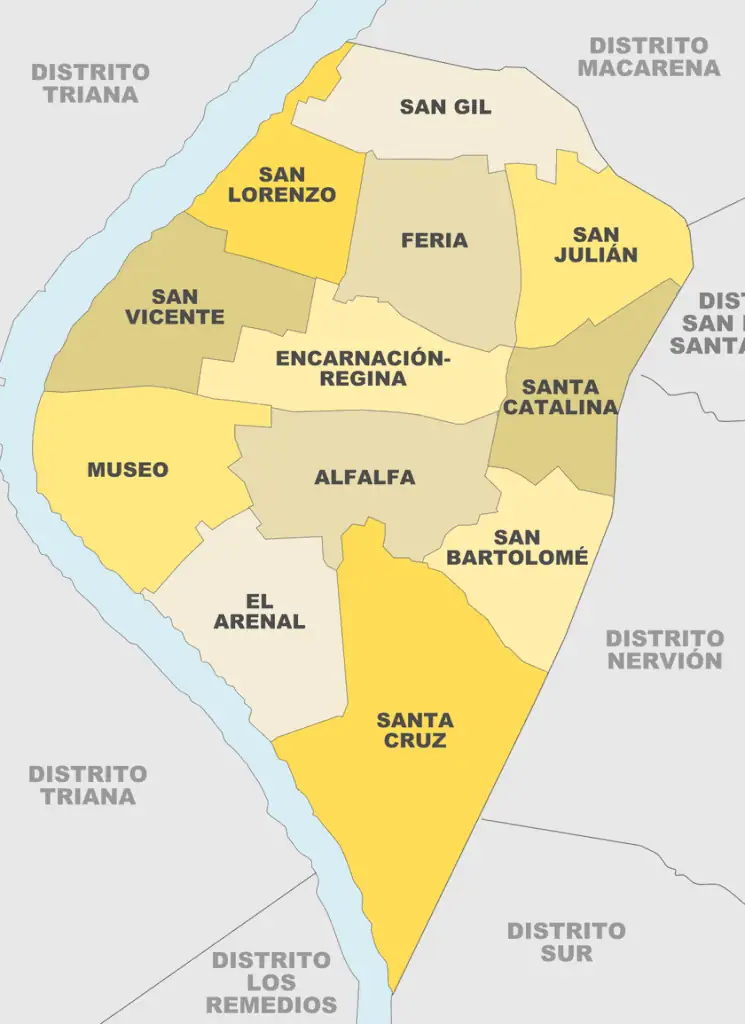 siviglia centro storico quartieri